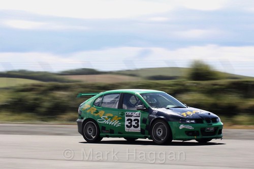 Donal O'Neill in the Libre Saloons championship at Kirkistown, June 2017
