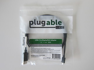 Plugable USB-C to DisplayPort Cable