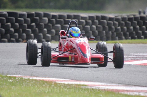 Ross Martin in the Formula Ford FF1600 championship at Kirkistown, June 2017
