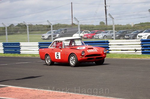 Edmund Cassidy in the HRCA Historic Sports Cars at Kirkistown, June 2017
