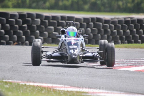 Ben Palliwoda in the Formula Ford FF1600 championship at Kirkistown, June 2017