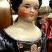 Pink cheeks at the historic Foster Doll Collection Kendall Young Library Webster City Iowa
