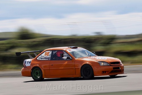 Richie O'Mahoney in the Libre Saloons championship at Kirkistown, June 2017