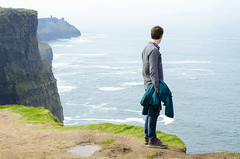 On the edge - Cliffs of Moher