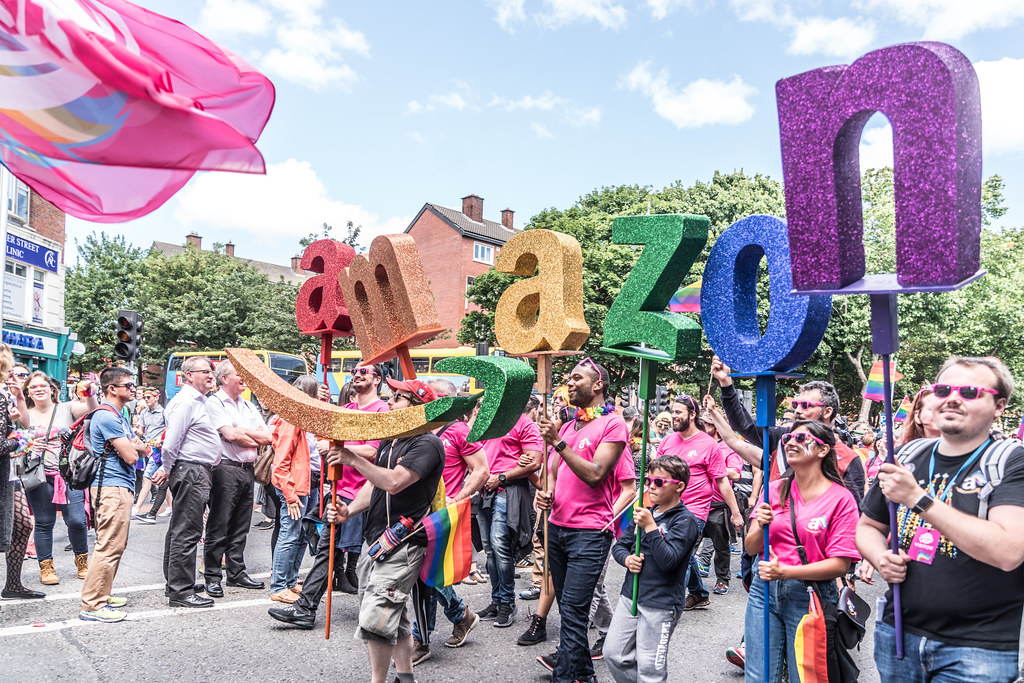 LGBTQ+ PRIDE PARADE 2017 [ON THE WAY FROM STEPHENS GREEN TO SMITHFIELD]-130089