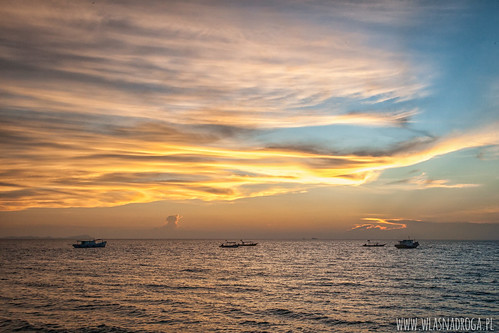 Zachód słońca na Wyspie Tioman
