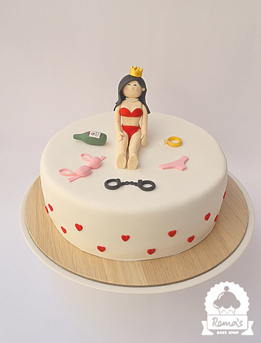 Bachelorette party cake