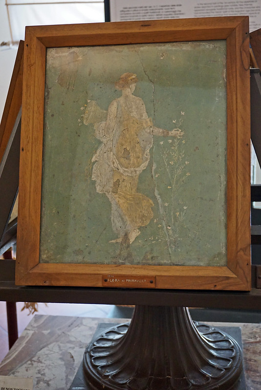 Painting of Flora - National Archaeological Museum, Naples, Italy<br/>© <a href="https://flickr.com/people/38743501@N08" target="_blank" rel="nofollow">38743501@N08</a> (<a href="https://flickr.com/photo.gne?id=35185691134" target="_blank" rel="nofollow">Flickr</a>)