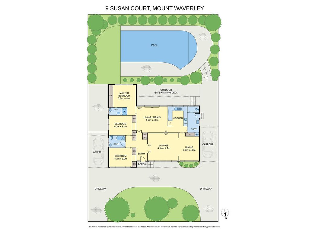 9 Susan Court floorplan