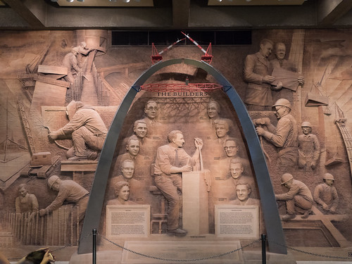 The Builders - Scale Model of Gateway Arch