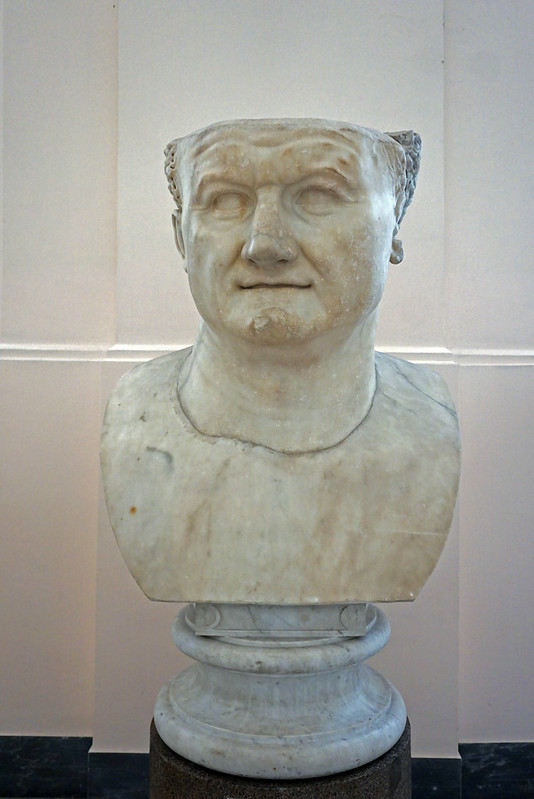 Vespasian - Farnese collection at the National Archaeological Museum, Naples, Italy<br/>© <a href="https://flickr.com/people/38743501@N08" target="_blank" rel="nofollow">38743501@N08</a> (<a href="https://flickr.com/photo.gne?id=35892265402" target="_blank" rel="nofollow">Flickr</a>)