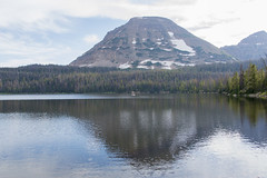 Bald Mountain Reflection Off Mirror Lake