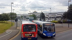 Stagecoach Buses 27761 & 27759 Pass at The Dome, Doncaster.