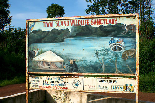 Sanctuary's sign board