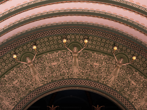Architectural Detail inside Union Station St. Louis