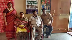 Mr and Mrs Prakash to visit our Sudhama and arrange lunch at Sudhama