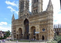 Lincoln Cathedral, west façade