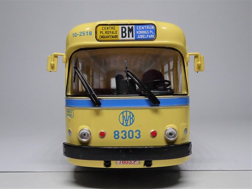 Buses & coaches du monde-Brossel van hool a98 dar-Belgium 1960 to 1/43 ° 