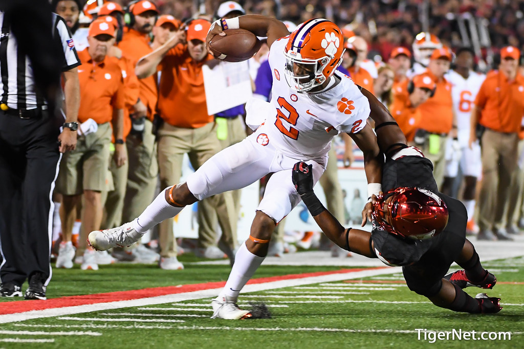Clemson Football Photo of Kyle Parker and Louisville