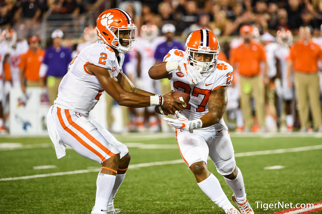 Clemson Football Photo of cjfuller and Kelly Bryant and Louisville