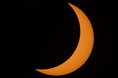 233/365  New Moon and Partial Solar Eclipse