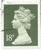 UK 18p Postage Stamp