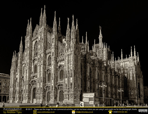 Duomo Variations - 2/3 Extreme B&W