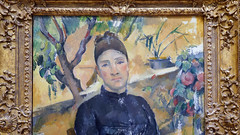 Cézanne, Madame Cézanne (detail), 1891