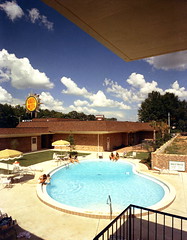Swimming pool at the Quality Motel in Tallahassee