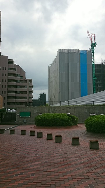 埼玉会館側からの建設現場