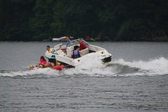 57/365/3344 (August 7, 2017) - Tubing with the Speed Boat on Deep Creek Lake (Garrett County, Maryland) - August 7, 2017