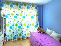 cortina para habitación de niños azul • <a style="font-size:0.8em;" href="http://www.flickr.com/photos/67662386@N08/36267963663/" target="_blank">View on Flickr</a>