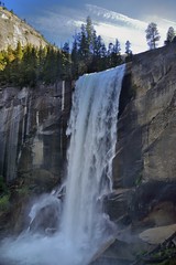Taking in the Roar of Water at Vernal Fall (Yosemite National Park)
