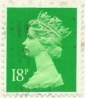 UK 18p Postage Stamp