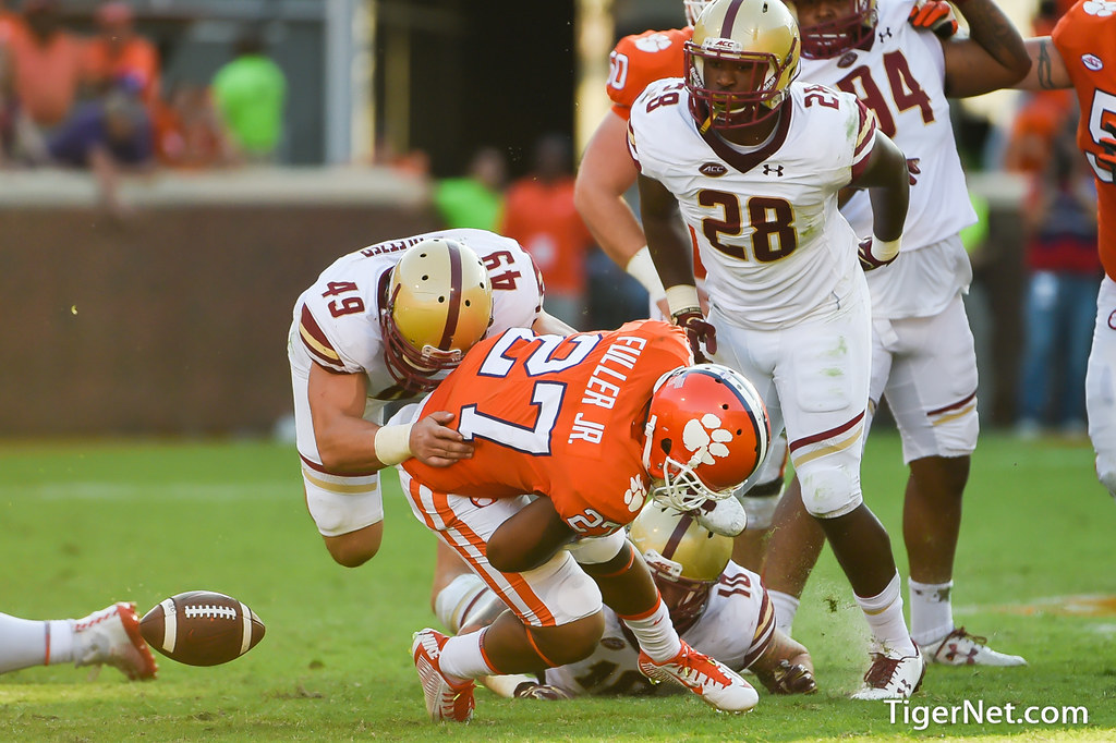 Clemson Football Photo of cjfuller and Boston College