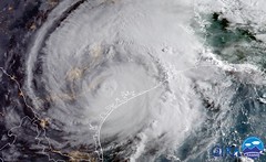 Hurricane Harvey on August 26, 2017