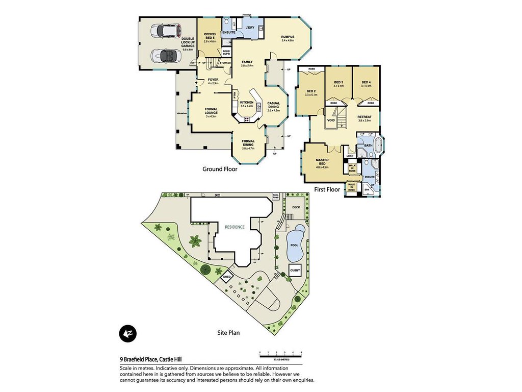 9 Braefield Place floorplan