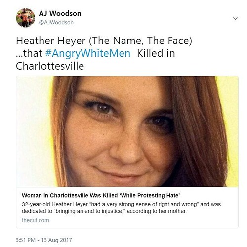 #Charlottesville #Love over #Hate #HeatherHeyer   Heather Heyer ... #Remember Her