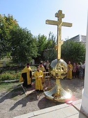 3_Освящение главки с крестом с.Черкасское