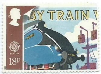UK 18p Postage Stamp - Mallard