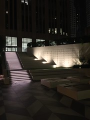 Stairs at night (on Market Street)