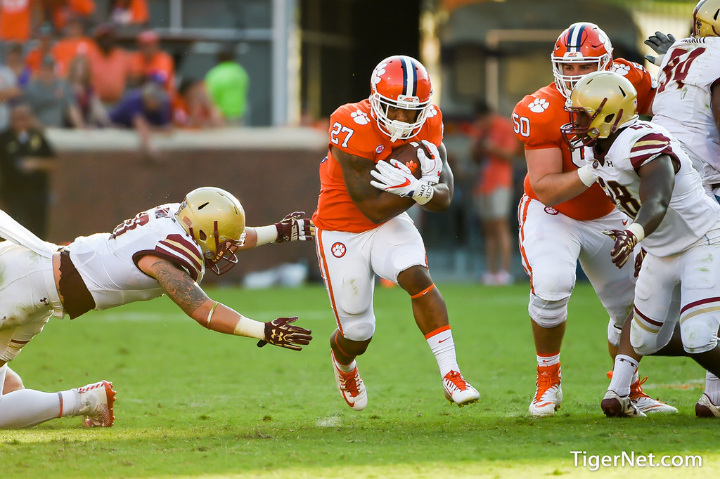 Clemson Football Photo of cjfuller and Boston College