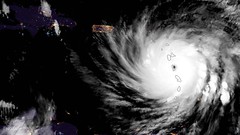 Maria Makes Landfall Over Dominica