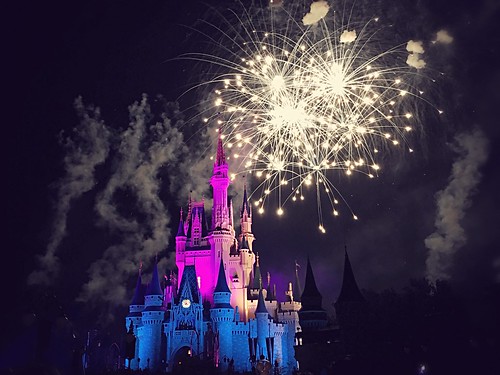Castle during Fireworks by stevenvan4, on Flickr