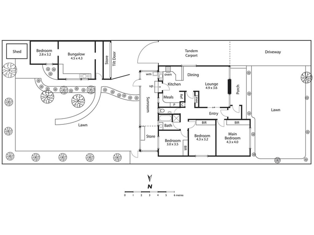 6 Bayliss Court floorplan