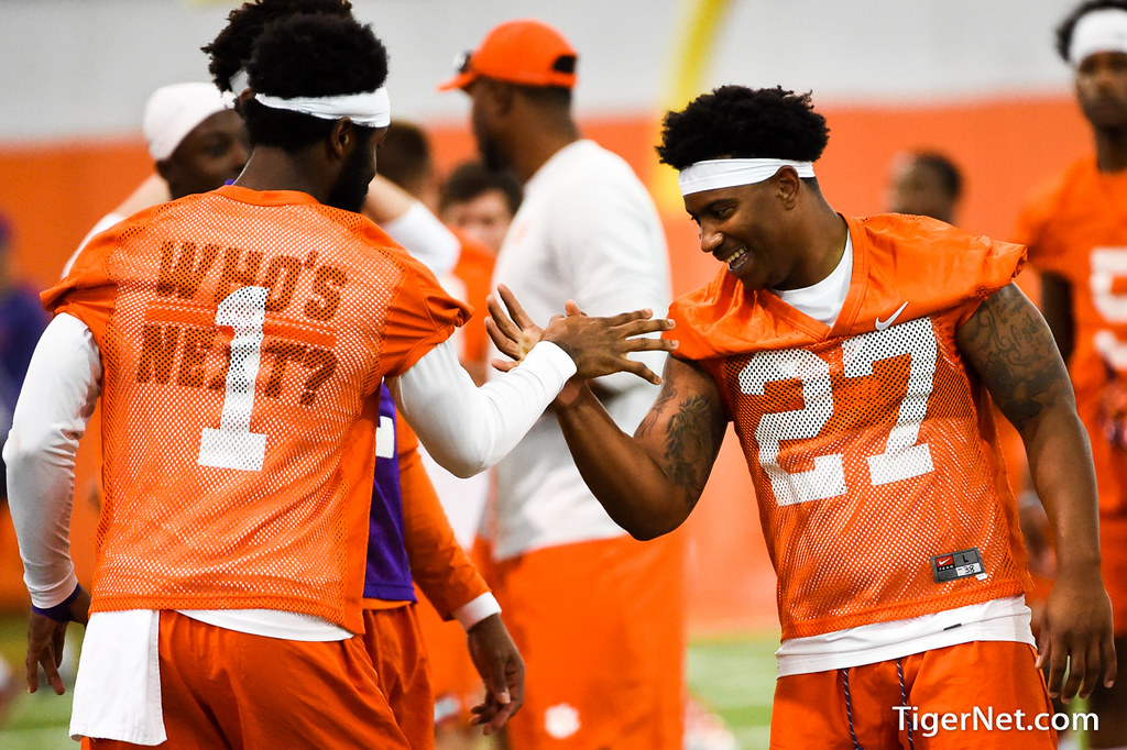 Clemson Football Photo of cjfuller and Trevion Thompson