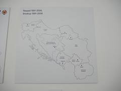 Old map of Jugoslavia