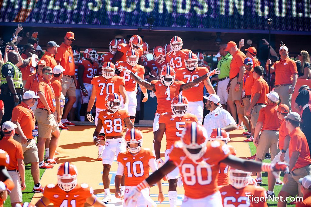 Clemson Football Photo of The Hill and Trevion Thompson and kentstate
