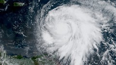 Hurricane Maria Approaches the Leeward Islands