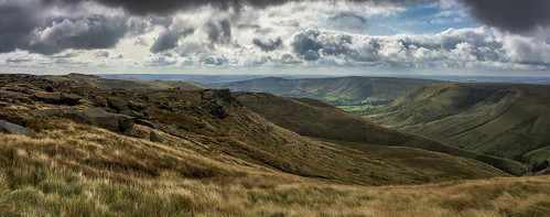 Kinder and The Great Ridge, The Peak District.